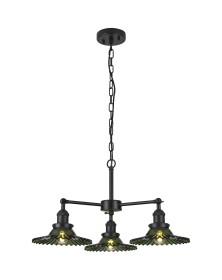 Walter-Satin Black Ceiling Lights Deco Multi Arm Fittings